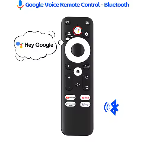 Remote Controller Bluetooth Voice Remote Control Google Assistant for Horlat Projector T03MAX T10PRO