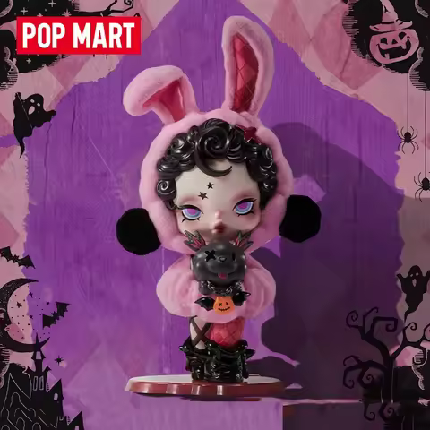 POPMART SKULLPANDA Series Blind Box Mystery Box Caixa Sorpresa Girls Anime Figures Cute Model Birthd