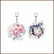 ST3 Honkai: Star Rail Acrylic Keychain Cipher Pendant Hyacinthia Bags Accessories Game Anime Periphe