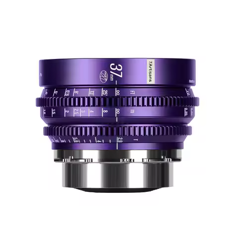 7artisans 37mm T2.9 Floral Bloom Series Full Frame Manual Prime Lens Art Cine Camera Lens for Photog