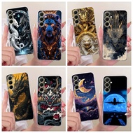 For Samsung Galaxy A57 5G Case Cool Fashion Dragon Cartoon TPU Soft Silicone Cover For Samsung A57 2