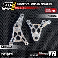 NINJA R SS BREMBO 2P KTC 2P FRANDO 2P CALIPER BRACKET UPPER LOWER POSITION DISC 220 230MM CNC BY FAC