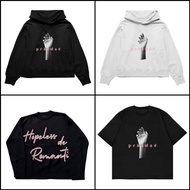 Special Release PRAEDAE Valentines Hopeless Romantic • Hoodie Valentines Hopeless Romantic Black • K