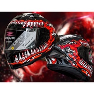 ZEUS HELMET ZS-826 VENOM VERSION (FREE MERCHANDISE)