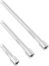 Omninmo 1/4-Inch Drive Socket Extension Set - Includes 2-Inch, 4-Inch and 6-Inch Extensions - Premiu