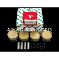 TOYOTA 1NR-VE TURBO TOTO JAPAN 72.5MM LOW COMPRESION PISTON KIT SET