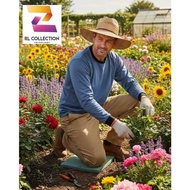 INDONESIAN FARMERS' T-SHIRT (PLS) WET T-SHIRT/ PROJECT T-SHIRT/ COMFORTABLE LONG-SLEEVED CAP/ FOR WO