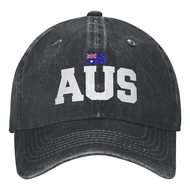 Baseball Cap With Australia Country Code And Flag FIRM