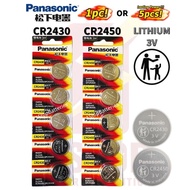 Panasonic CR2430 / CR2450 / CR2477 3V Lithium Coin Button Cell Battery 1pc or 5pcs