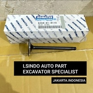 Exhaust Valve Fire Valve PC200-6 PC130-7 4D94 6D95 Valve 6204-41-4120