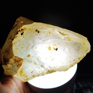 Natural River Rainbow Quartz Crystal 1.13 kg (14x10x6.5 Cm.) Summit Shape Collectible Stone Healing