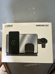 Samsung C&T |ITFIT 三合一多功能無線充電板［特別版