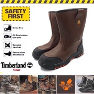 MEN SAFETY SHOES Timberland Safety Boots Lace-up  / Top Safety/ Top Cow Upper Leather