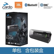 Cardo Packtalk Edge JBL หูฟังไร้สายแบบดูดซับแม่เหล็กสำหรับหมวกมอเตอร์ไซค์ ชาร์จไฟได้ 12 ชั่วโมง ระบา