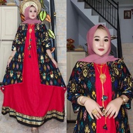 Latest hindian dress with songket motif