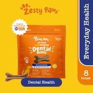 Zesty Paws All-in-One Functional Dental Bone Large - 8 bones (10.1oz) (EXP:07 2026)