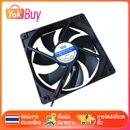 พัดลม 12Vใช้ระบายความร้อน 120mm fan คอมพิวเตอร์เมนบอร์ดคูลเลอร์น้ำหม้อน้ำเย็น ความเร็ว 1500 พัดลมคอมพิวเตอร์ Cooling FAN PC