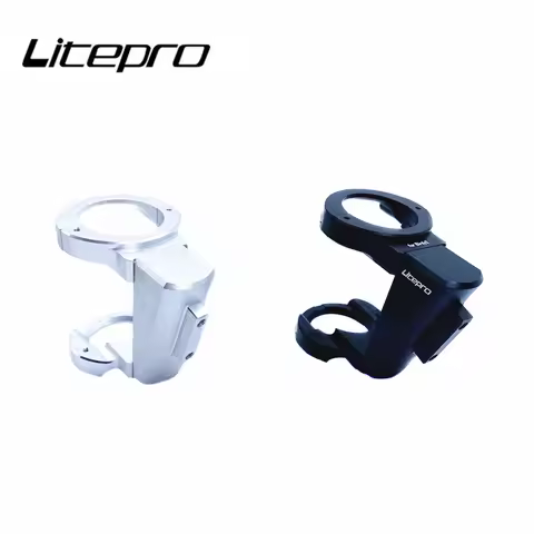 Litepro For Birdy 2 3 Bicycle Front Shelf Mount Carrier Adapter Pig Nose Pannier Adapter Folding Bik
