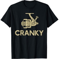 Crankbait Fishing Lure - Cranky Funny Gift Ideas For Fishing T-Shirt