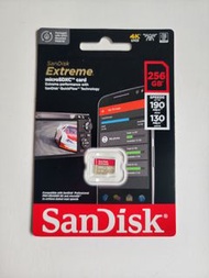 Sandisk micro SD card 256GB (speed up to 190MB/s)全新原裝行貨記憶咭$380