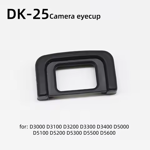 Soft Rubber DK-25 Camera Eyecup Viewfinder Protector for Nikon D3100 D3200 D3300 D3400 D5100 D5200 D