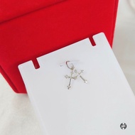 Pendant Double Cross Botonee Silver 925