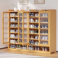 Multilayer Shoe Cabinet / Bamboo Shoe Rack / Large Capacity Shoe Rack / Dustproof Shoe Cabinet / Almari Kasut 鞋柜