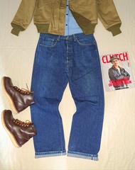 Levis LVC 1944 years S501XX denim color fade selvedge Jeans  實腰34" 🇯🇵日本製造