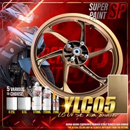 YLC05 LC V8 SE Rim Bronze | Sport Rim Paint | 2K Paint DIY Cat Spray Motor Cat Bancuh Touch Up