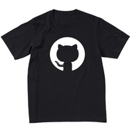 Github Short-Sleeved T-Shirt Pure Cotton Male Geek Geek Clothes Programmer Linux Ubuntu Ruby JAVA