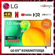 LG 65" NANO75  4K Smart NanoCell TV (2022) 65NANO75SQA