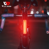 USB จักรยานที่ชาร์จไฟใหม่ได้ไฟท้ายจักรยานไฟ LED กันน้ำปลายจักรยานภูเขาอุปกรณ์หลอดไฟสำหรับจักรยานท้ายจักรยาน