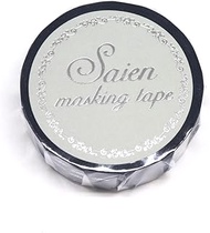 Kamiiso SAIENUR-3039 Japanese Washi Masking Tape, Made in Japan, 0.6 inches (15 mm) x 23.4 ft (7 m),