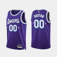 2025 New NBA Jersey Lakers Custom Westbrook Bazemobe Rondo Classic Basketball Jersey Sports Vest Cit