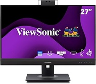 ViewSonic VG2757V-2K Monitor, 27-inch QHD, 100Hz, Video Conferencing, Windows Hello, Zoom Certified