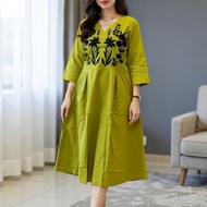 KATUN DS 36354 COTTON DRESS LD 114-124CM PREMIUM/ JUMBO COTTON DRESS