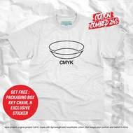 PUTIH T-shirt LEGEND ARIEL "CMYK" White NEW COVER ALBUM ALEXANDRIA/T-SHIRT ARIEL ARIEL/UNISEX TEE AR