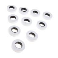10 Rolls 10 Digits Double Row Label for Handheld Mx-6600 MX6600 Label Machine Price Tag