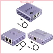 [New] 1 To 2/3/4 RJ45 Internet Splitter Adapter 1000Mbps Network Splitter LAN Splitter