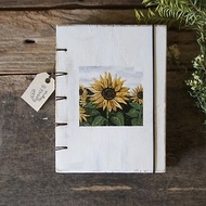 Sunflower. Notebook Handmade notebook Diary 筆記本 journal