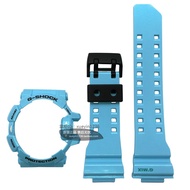 Casio original GBA-400 (GA-400) bright sky blue case, strap / frame,