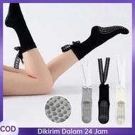 Gripping Socks Pair of Pilates Socks Grip Socks Lace Grippy Pilates Socks Pilates Grip Socks