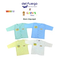 Del Fuego X Gain's Baby Long Shirt 3-6 Months (3pcs)