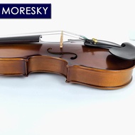 Multi-functiona MORESKY Violin Nature Spruce Wood 4/4 Maple Side With Case, 1/8,1/4,1/2,3/4,4/4