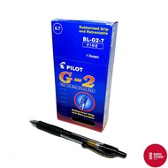 (Contents 12)/ Ballpoint Pen/ Ballpoint Pen Pilot G-2/G2 BL-G2-7 FINE BLACK 0.7mmbiru/