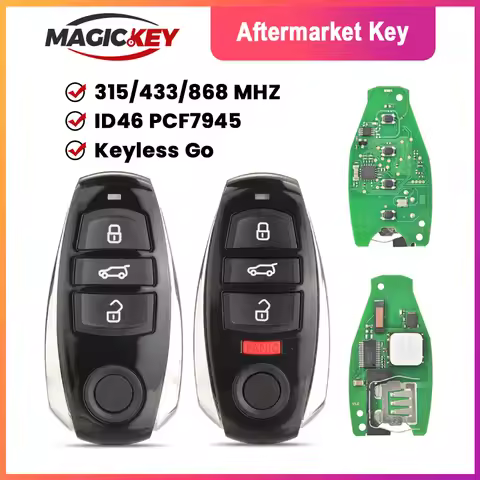 MAGICKEY ID46 PCF7945AC 315/433/868MHz Proximity Keyless Go Car Remote Key 7P6959754AT For VW Volksw