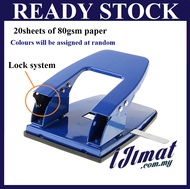 YIZHIWANG YZW8260 2 Hole Puncher / Penebuk Lubang With Lock System -20Sheets