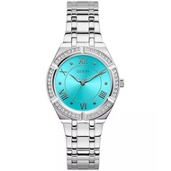GUESS TIFFANY BLUE DIAL STAINLESS STEEL WOMEN WATCH GW0033L7