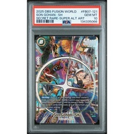 PSA Card 10 Gem Mint English 2025 SECRET RARE-SUPER ALTERNATE ART FB07-121 SON GOHAN d18 8