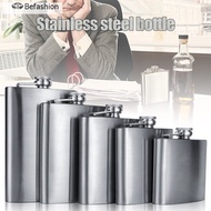 BF Stainless Steel Hip Liquor Flask Whiskey Alcohol Pocket Wine Bottle